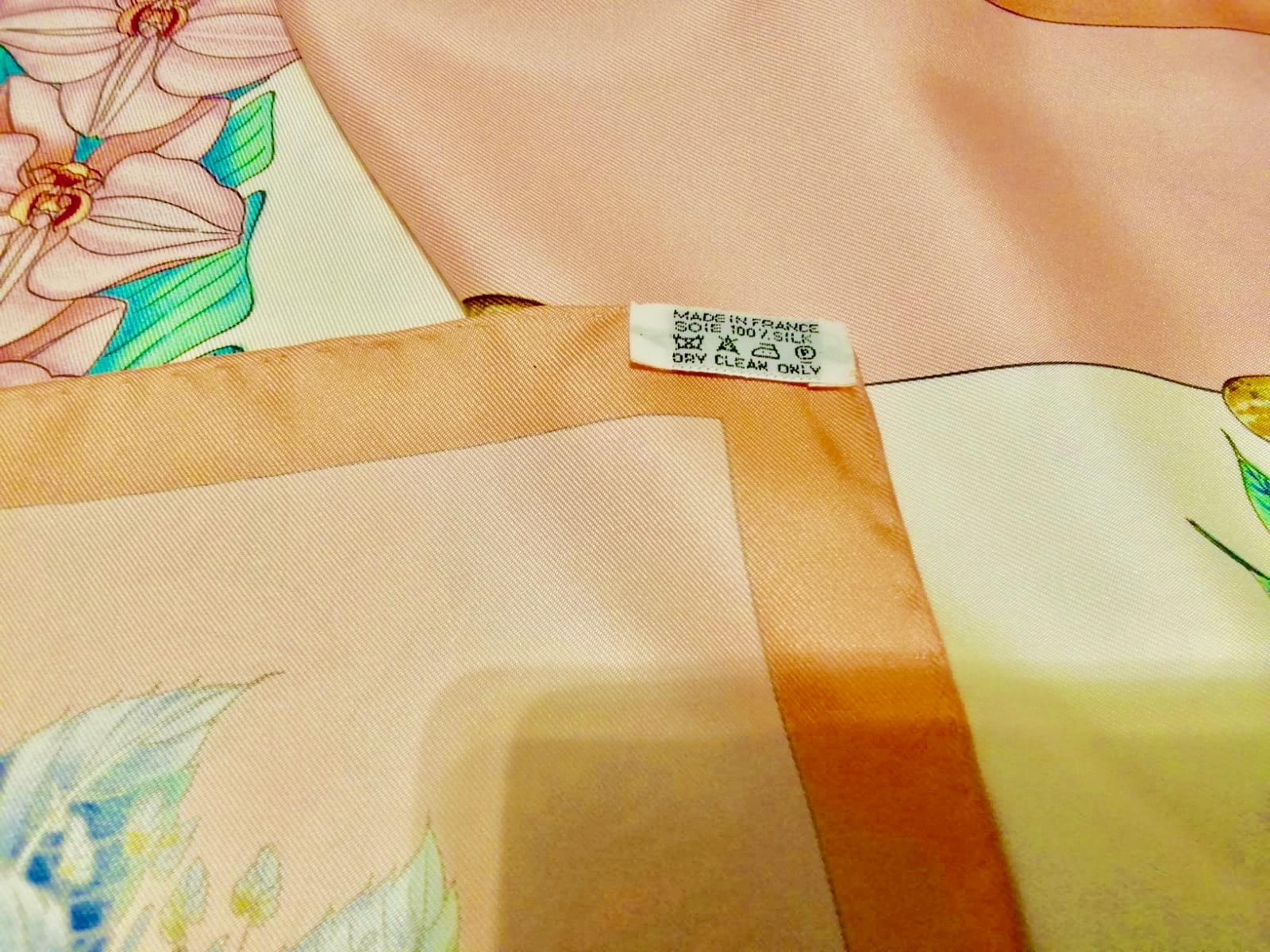 Hermès  pañuelo de seda Pitágoras en venta 4