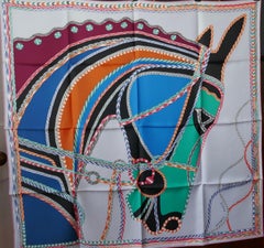 Hermes Silk Scarf “Robe du Soir” designed by Florence Manlik in 2018