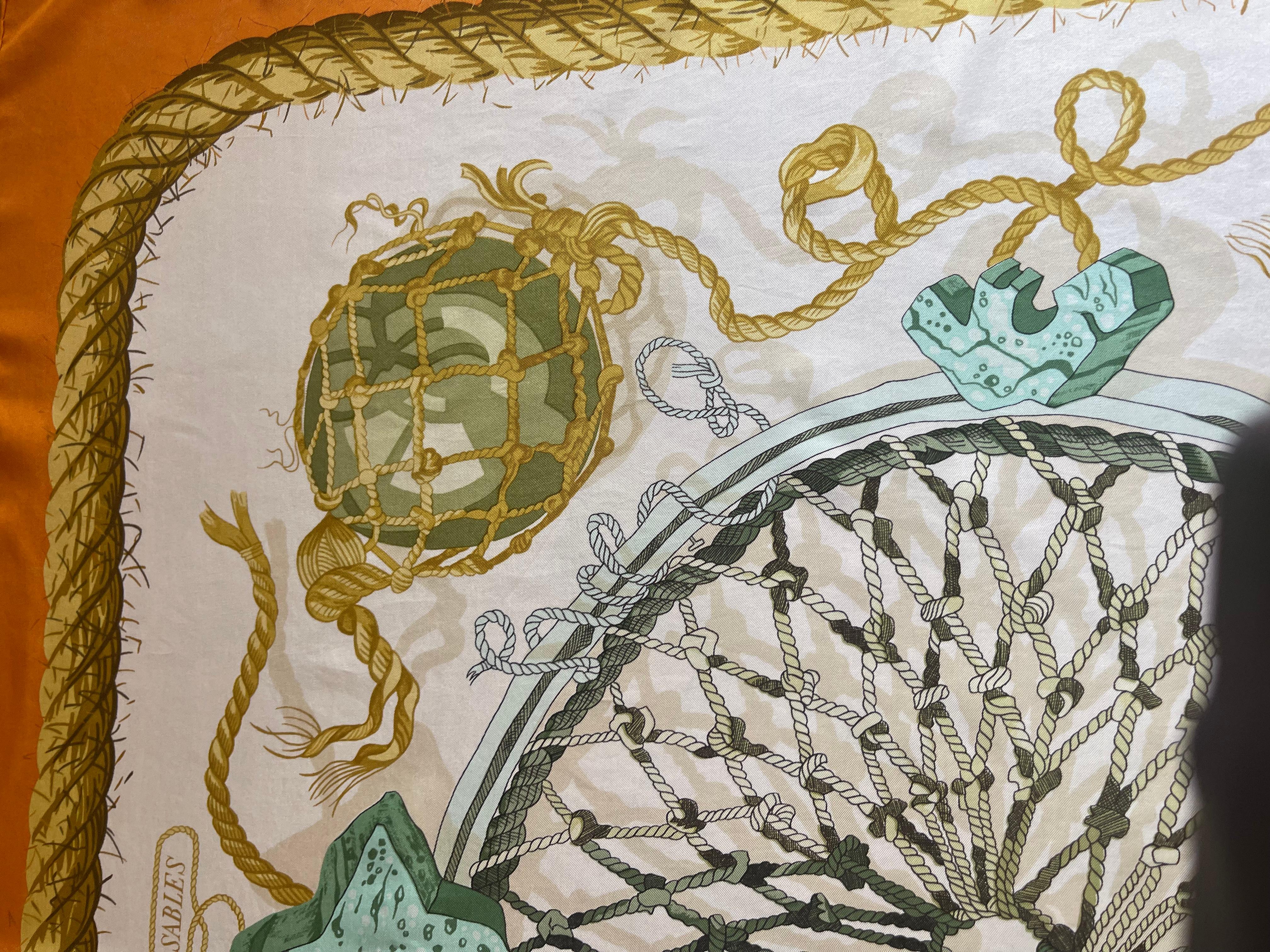 Hermès Silk Scarf 
