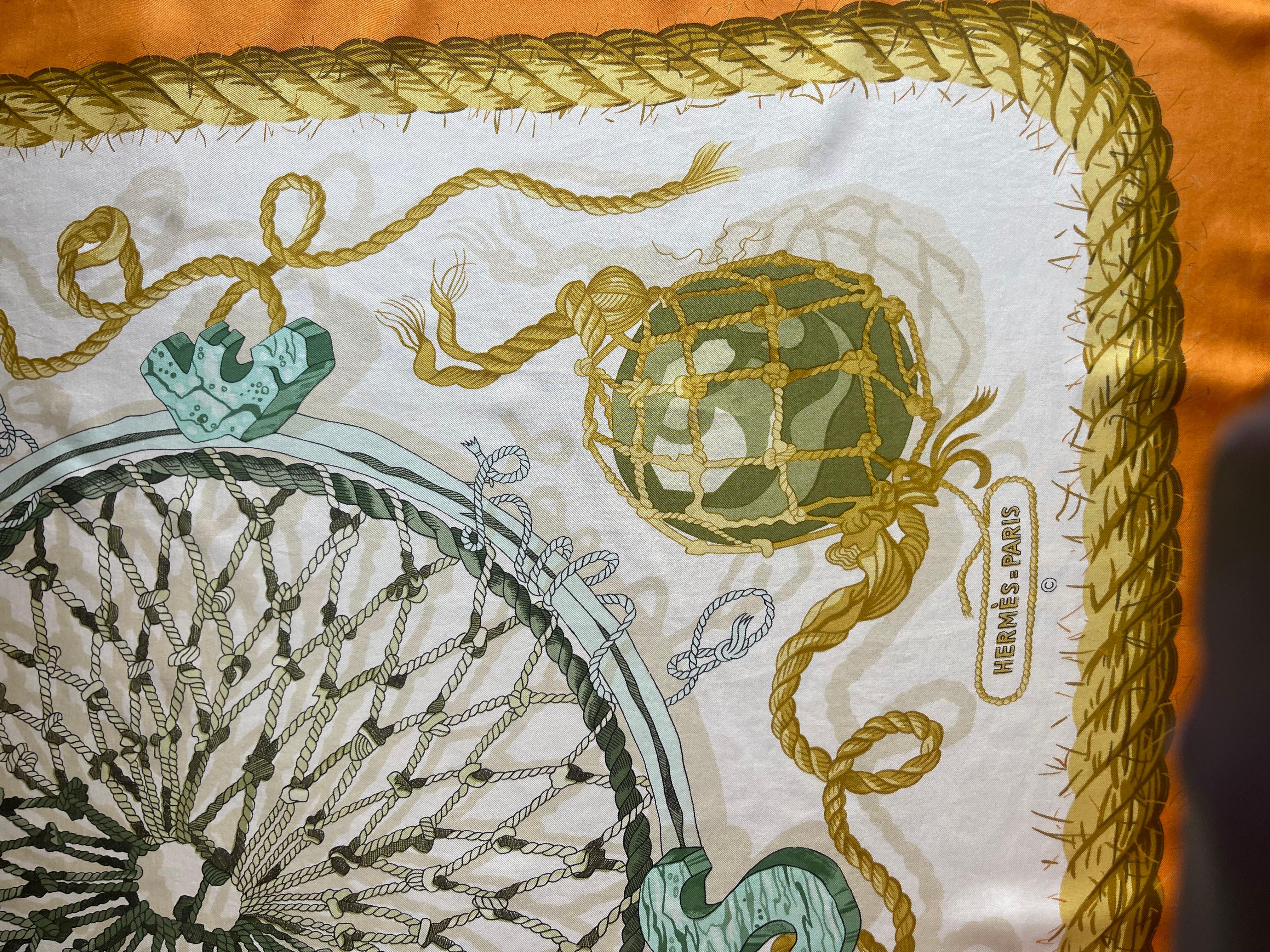Hermès Silk Scarf 