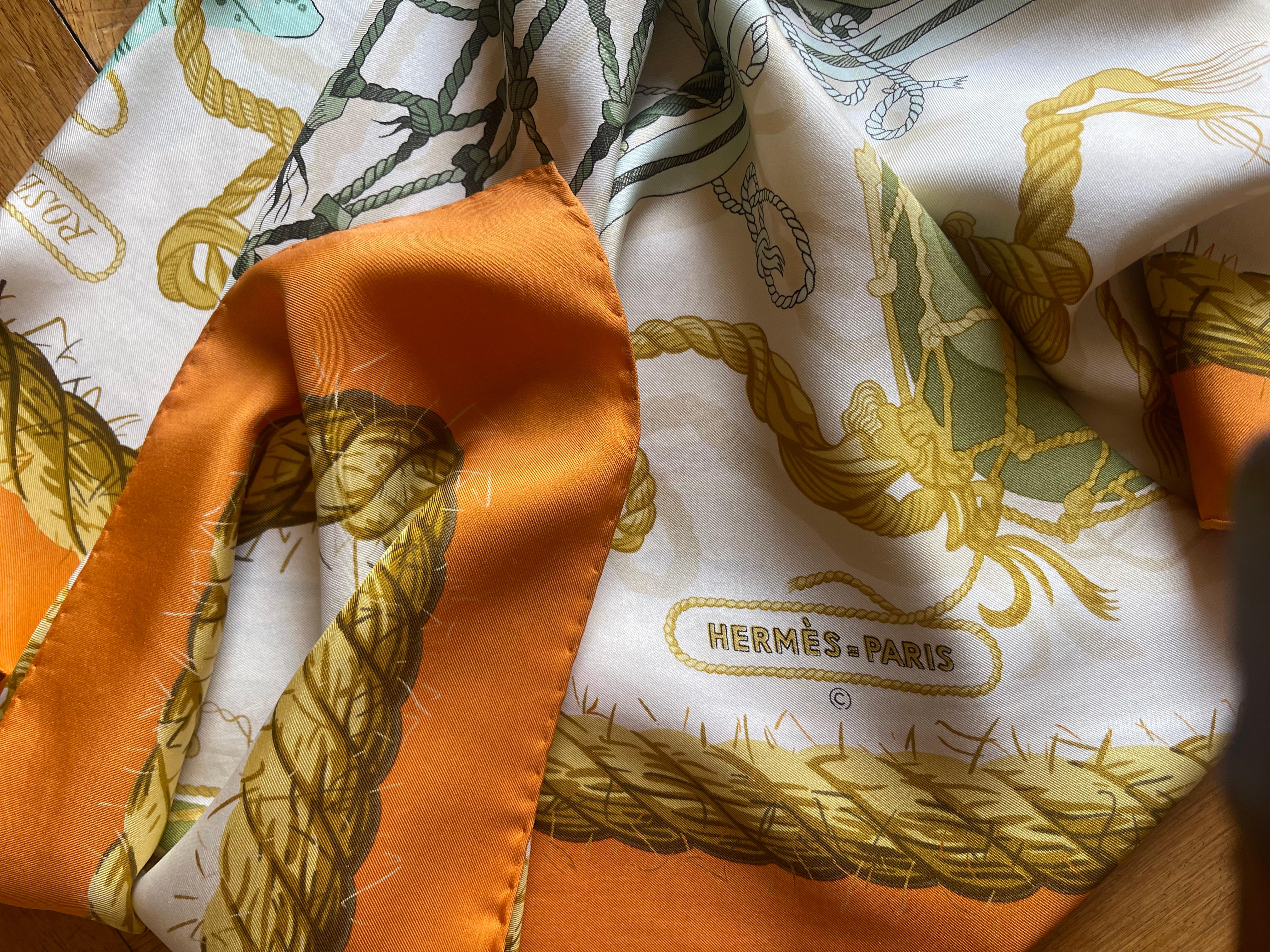 Hermès Silk Scarf 
