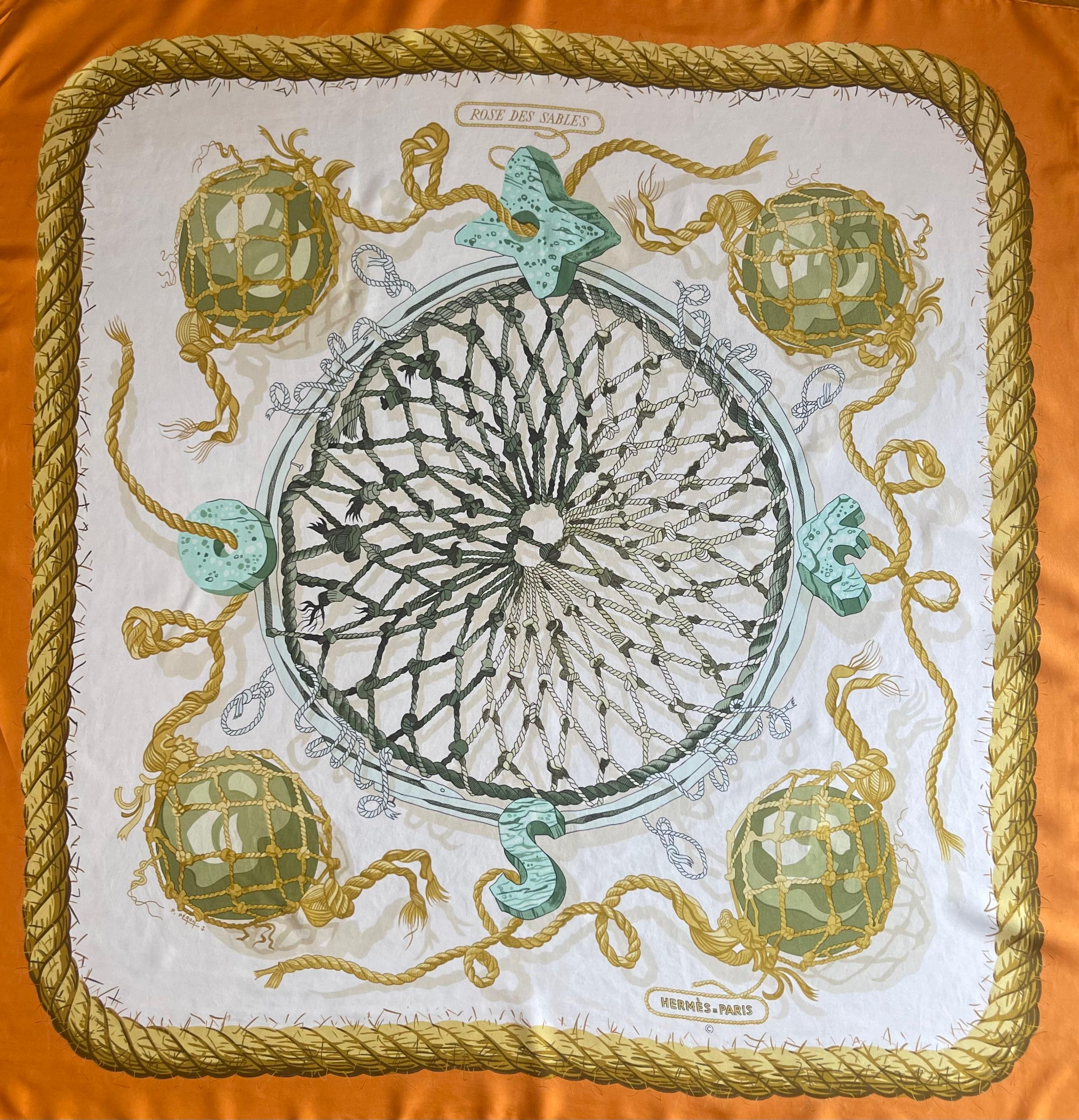 Hermès Silk Scarf 