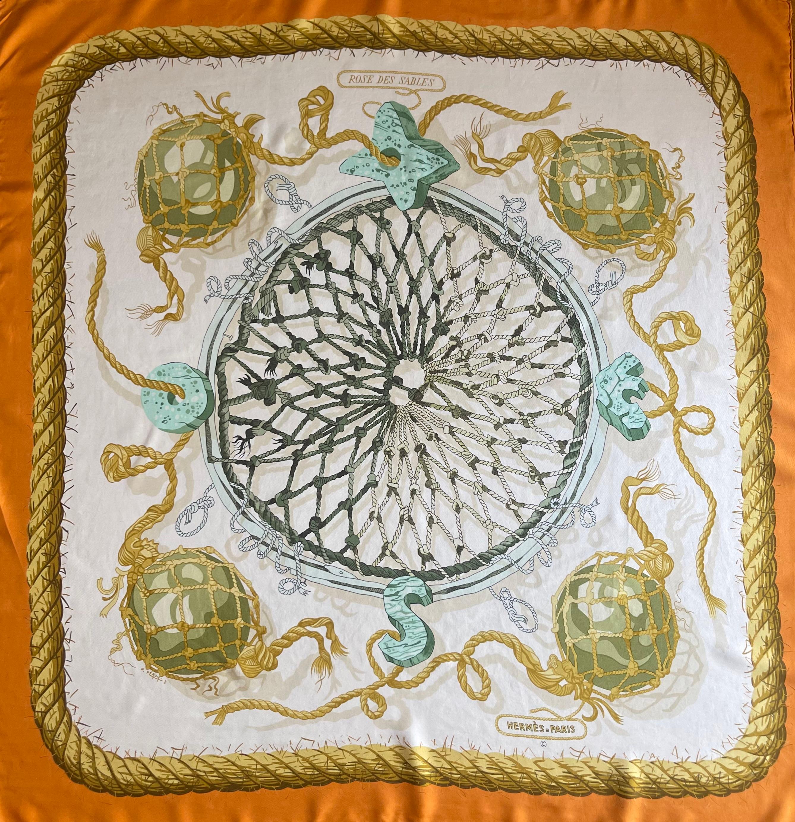 Hermès Silk Scarf 
