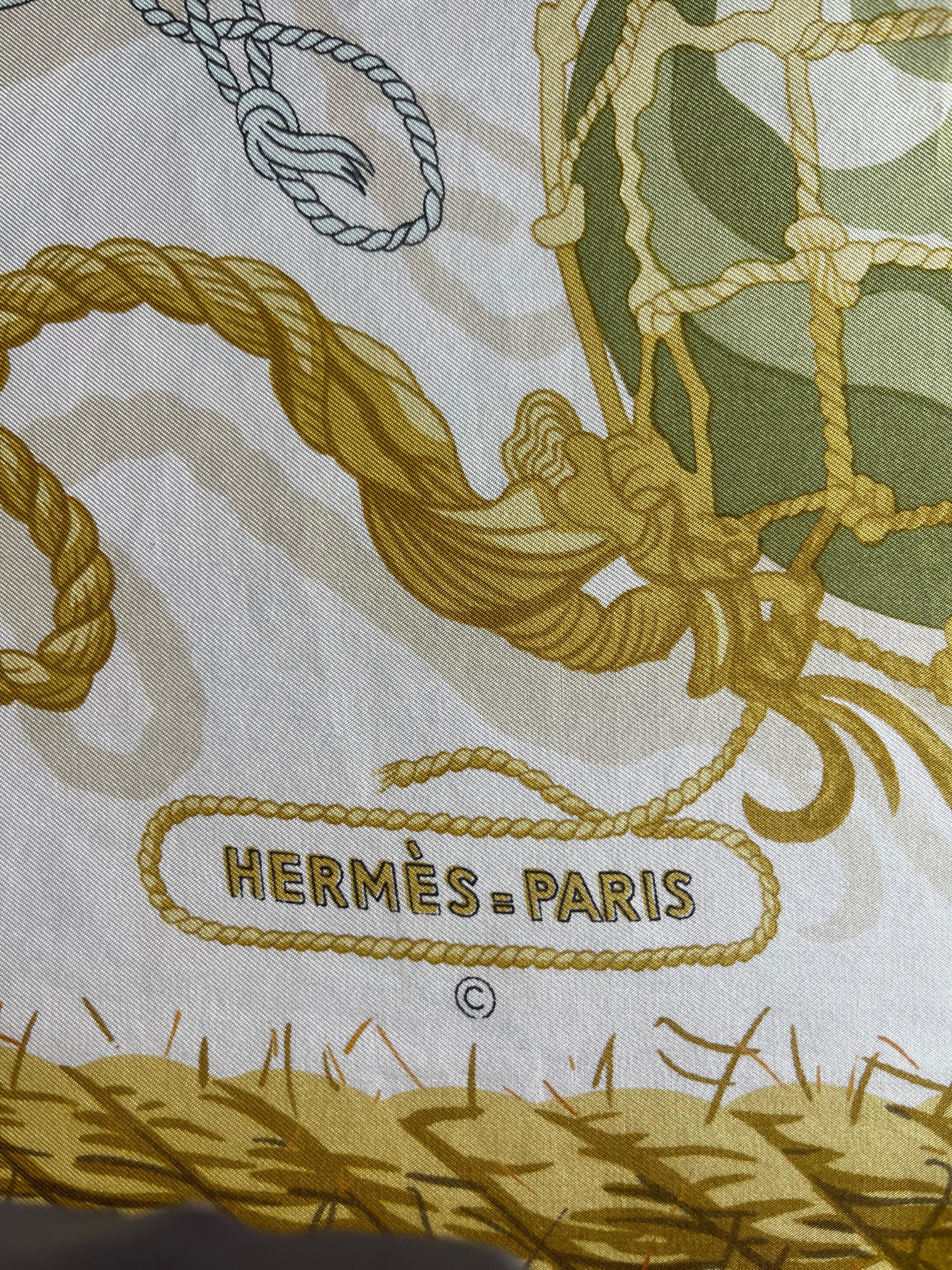 Hermès Silk Scarf 