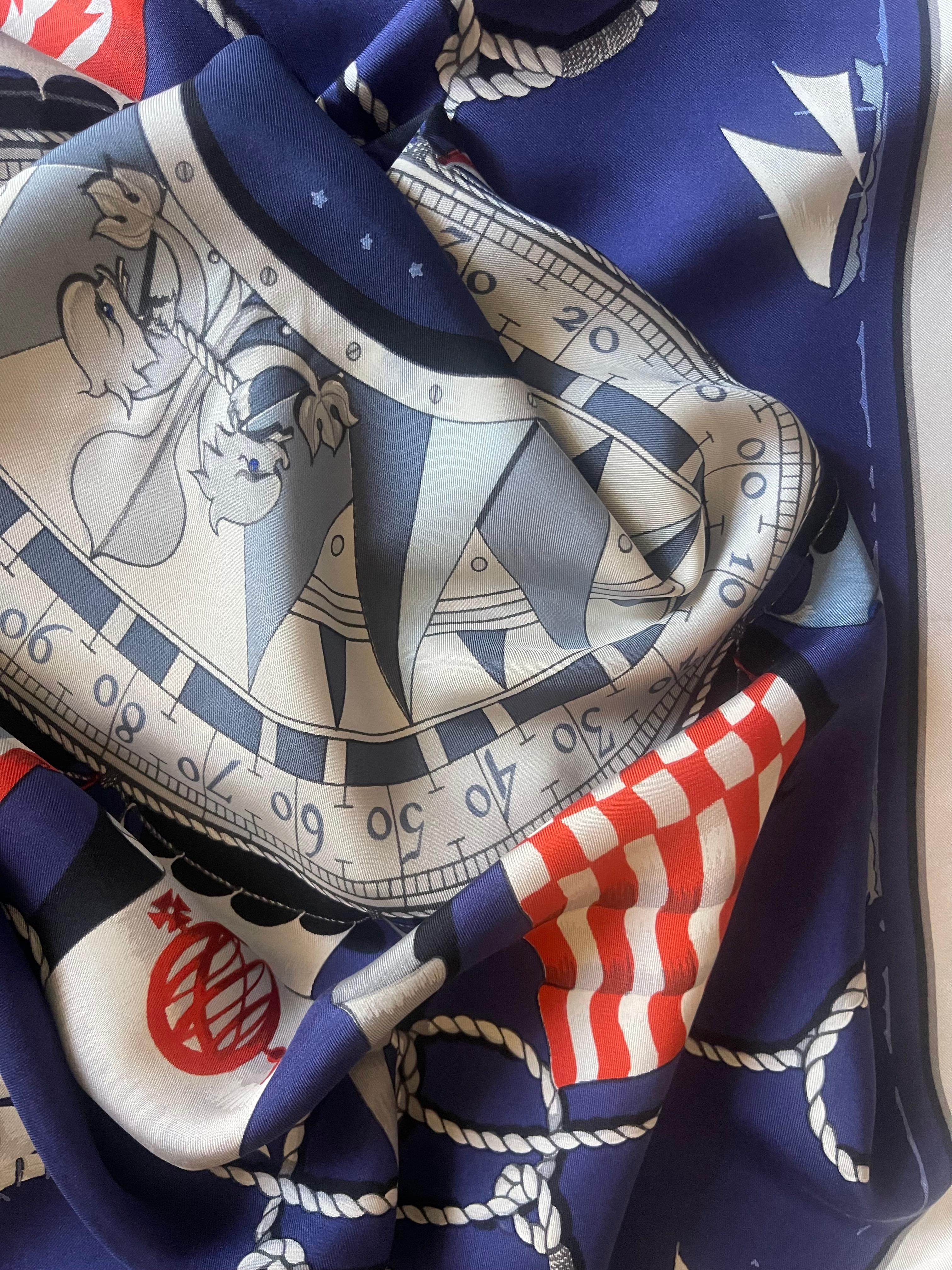 Hermès Silk Scarf 