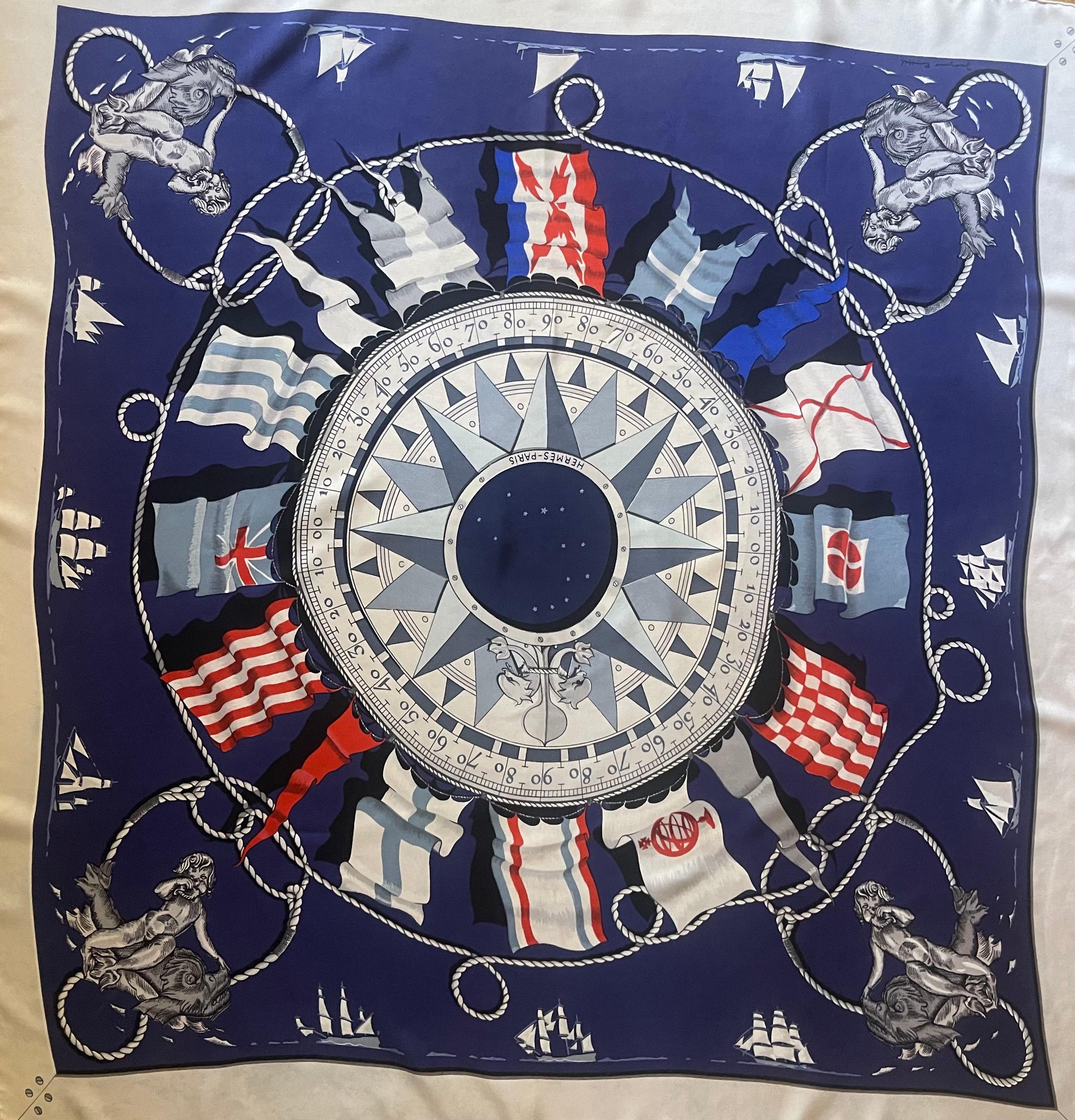 Women's or Men's Hermès Silk Scarf 