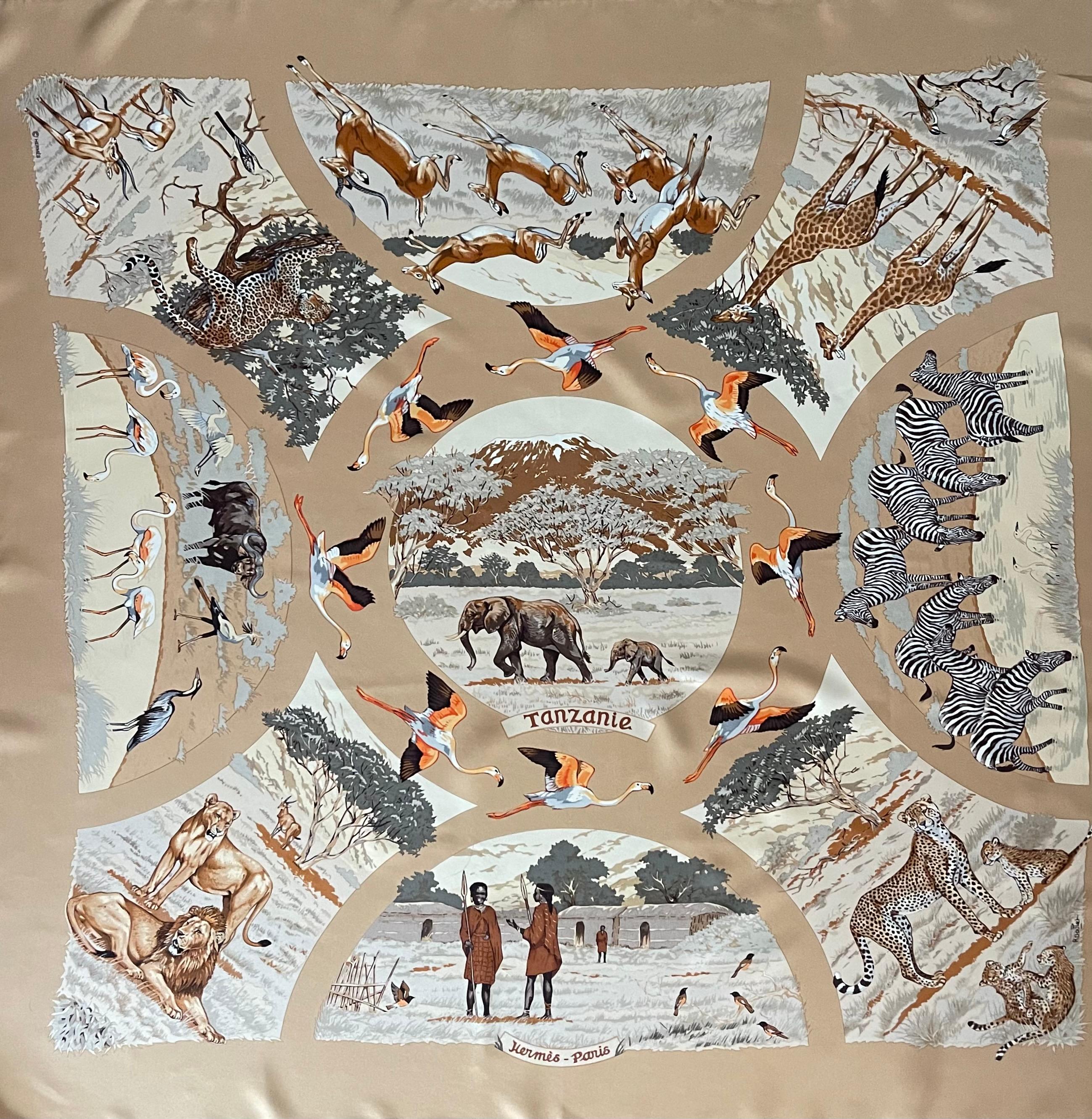 Hermès Silk Scarf 