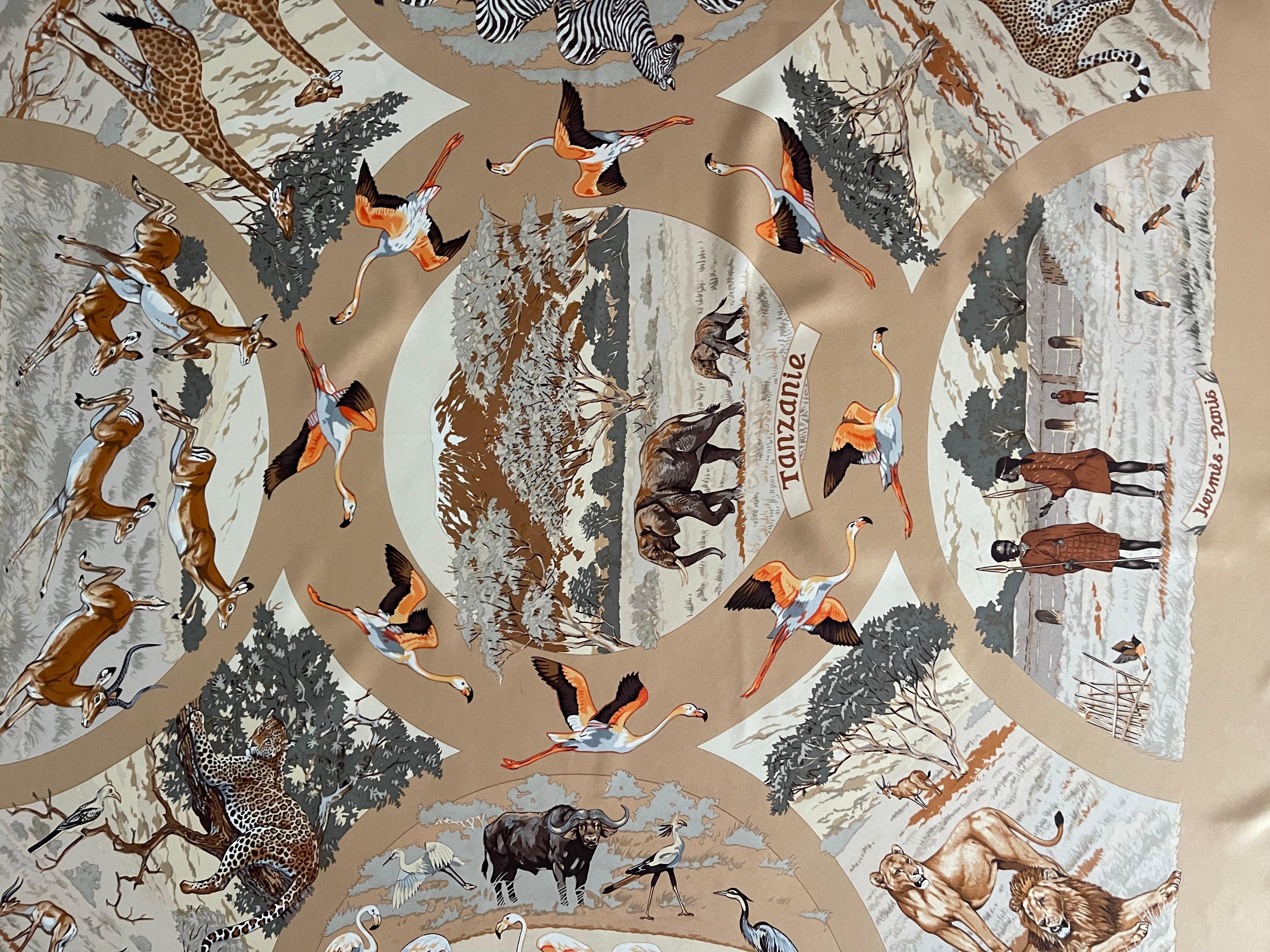 Hermès Silk Scarf 