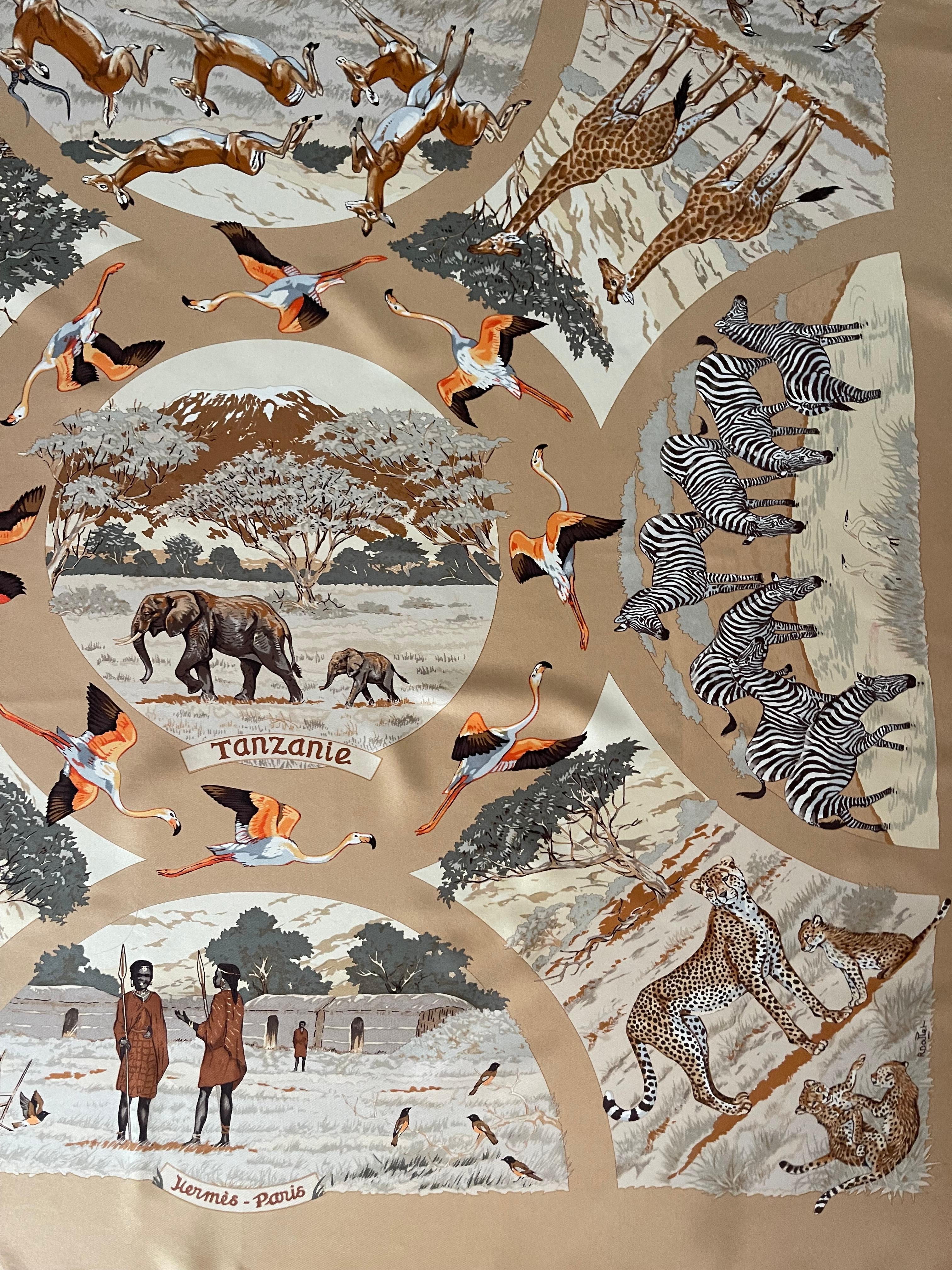 Hermès Silk Scarf 
