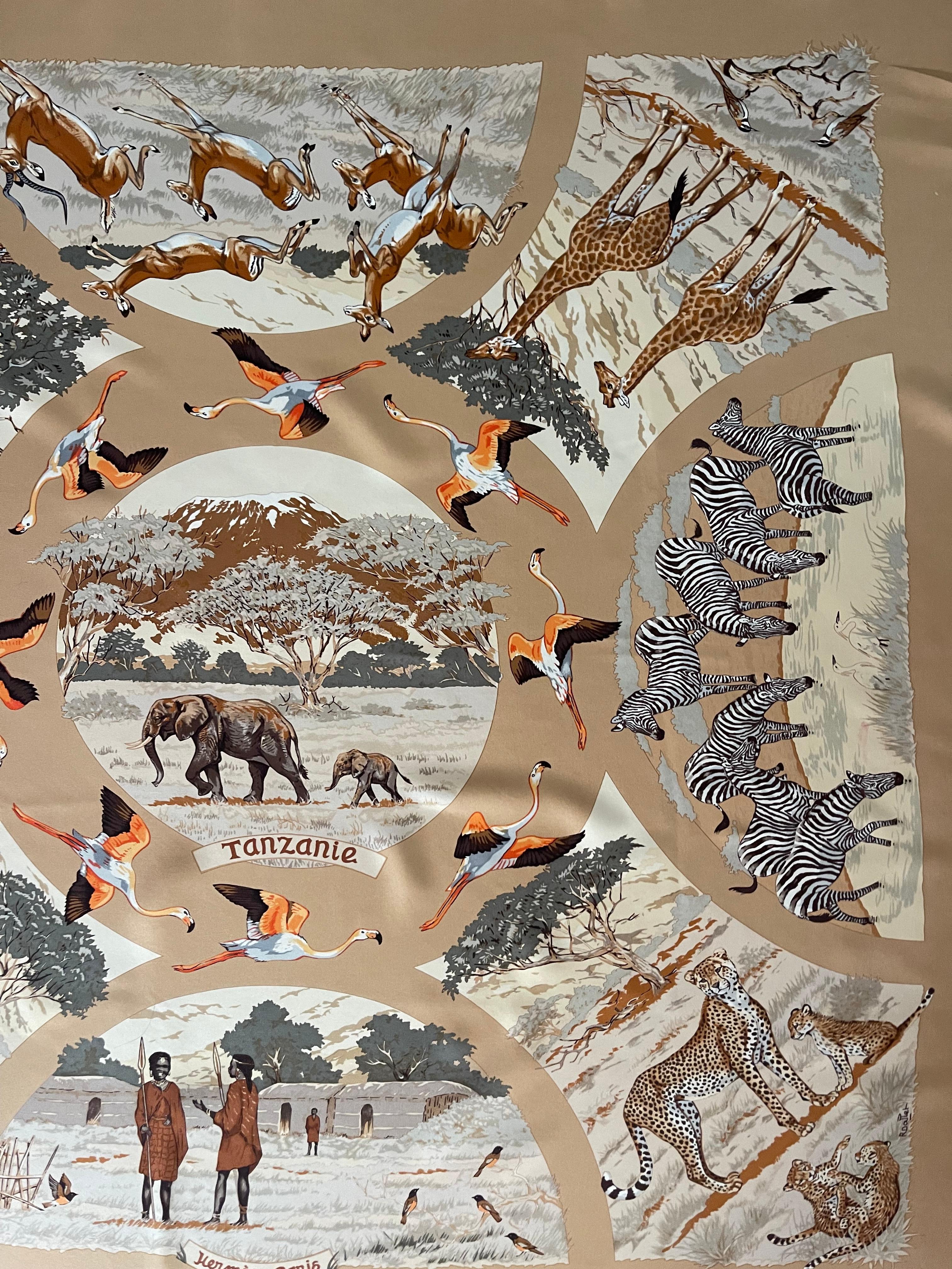 Hermès Silk Scarf 
