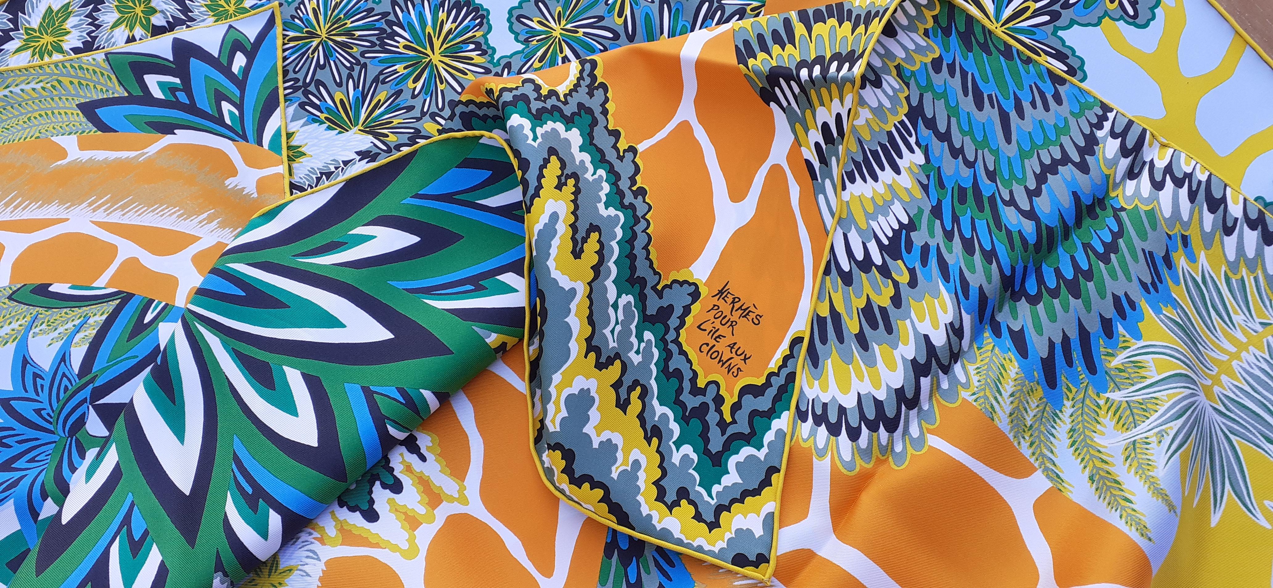 Hermès Silk Scarf The Three Graces Giraffes Alice Shirley Limited Edition 90 cm 8