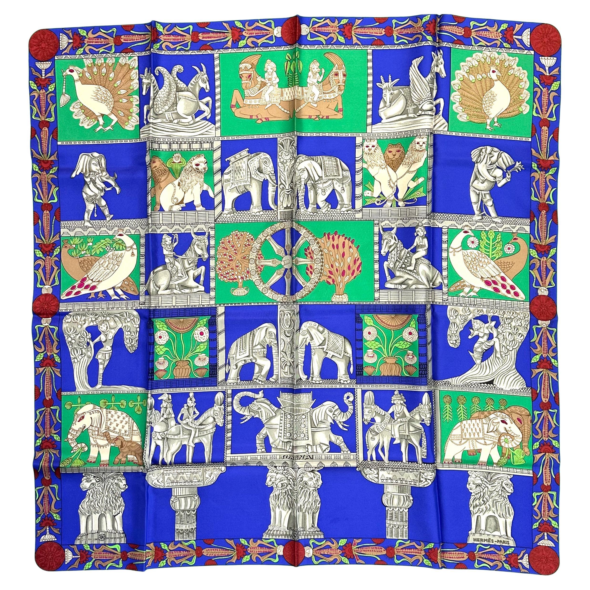 Hermes Silk Scarf, Torana For Sale