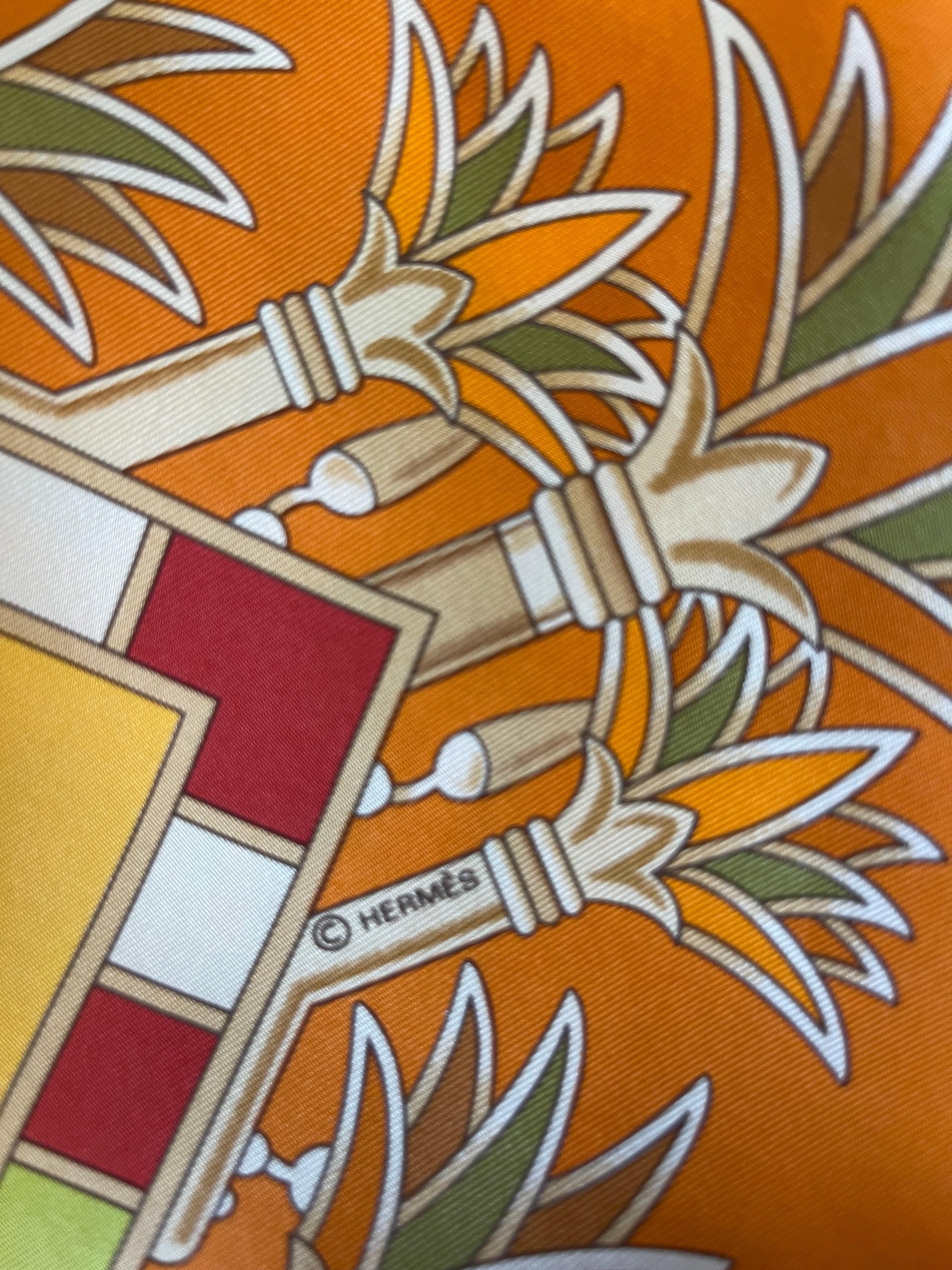 Hermès Silk Scarf 