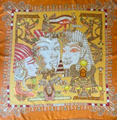 Hermès Silk Scarf "Trésor Du Nil" 2003