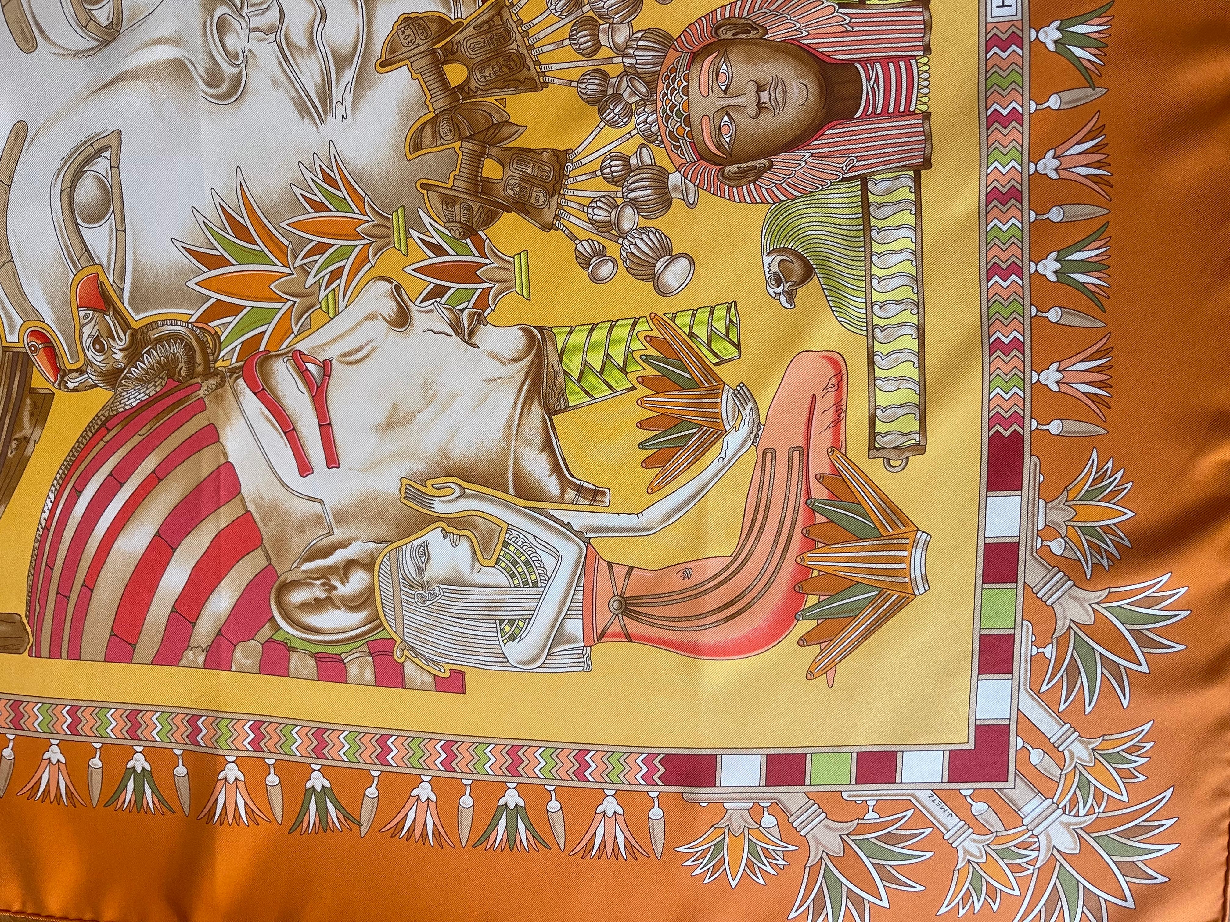 da uomo o donna Hermès Silk Scarf 