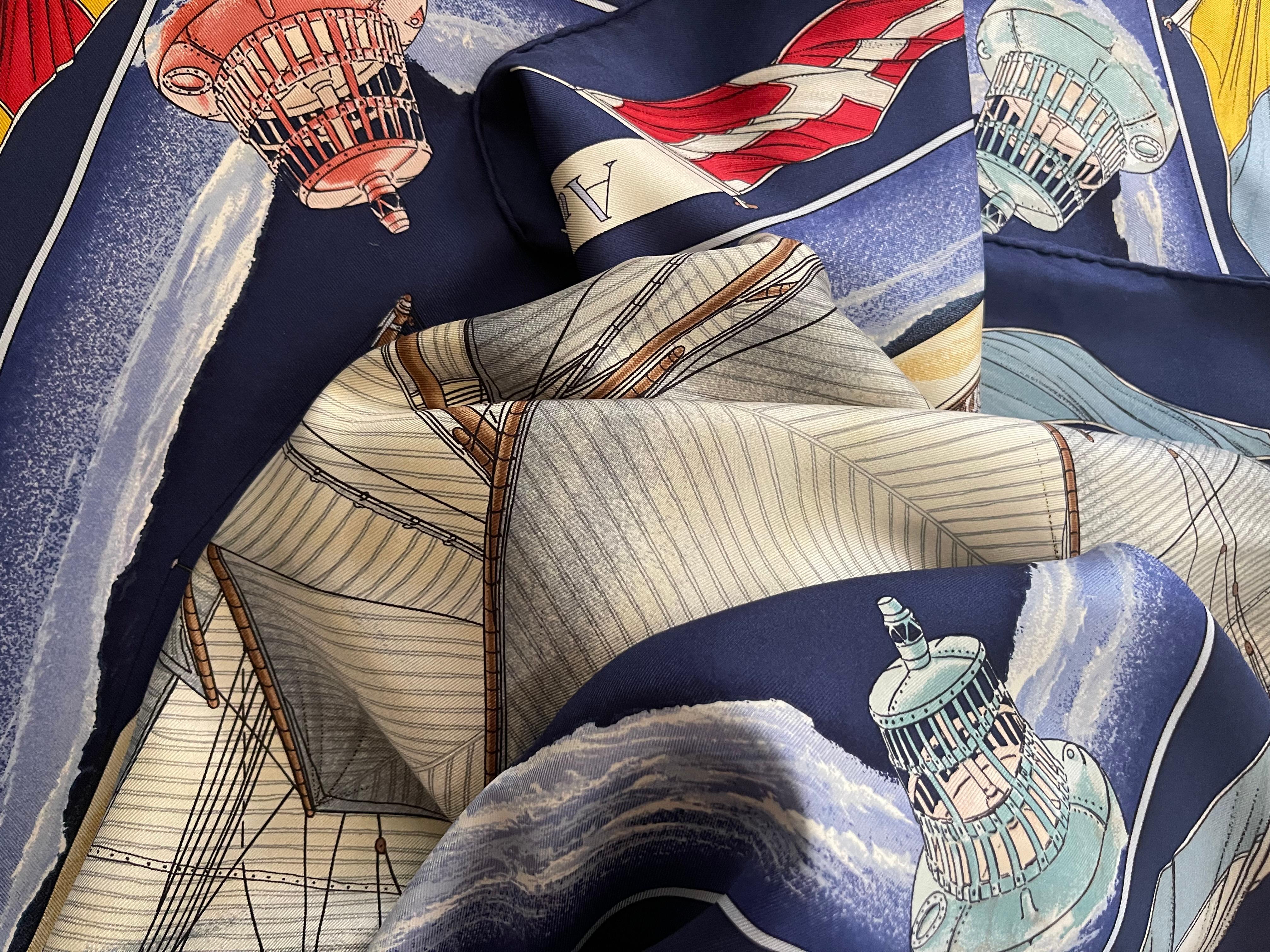 Foulard en soie Hermès 