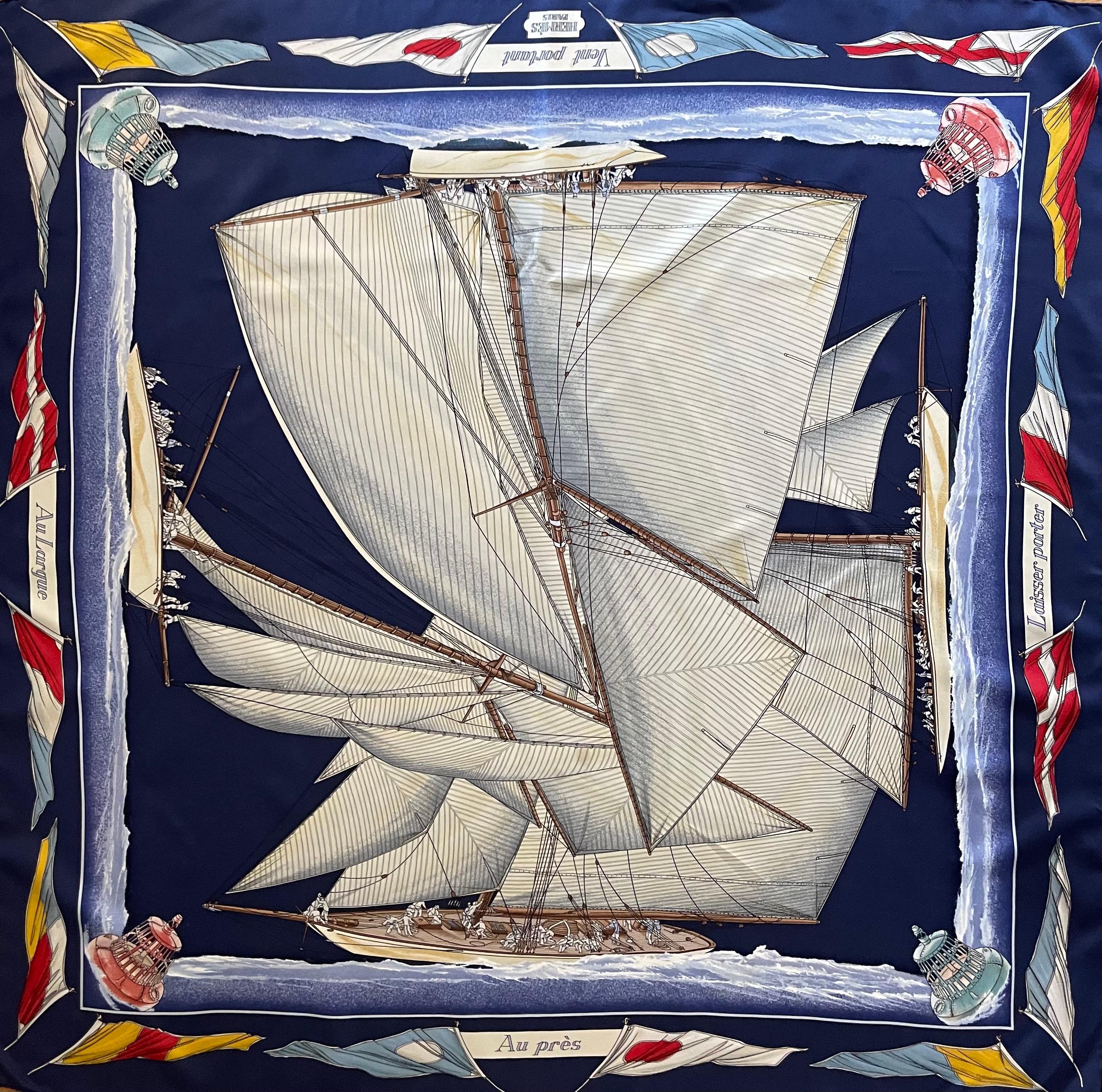 Foulard en soie Hermès 