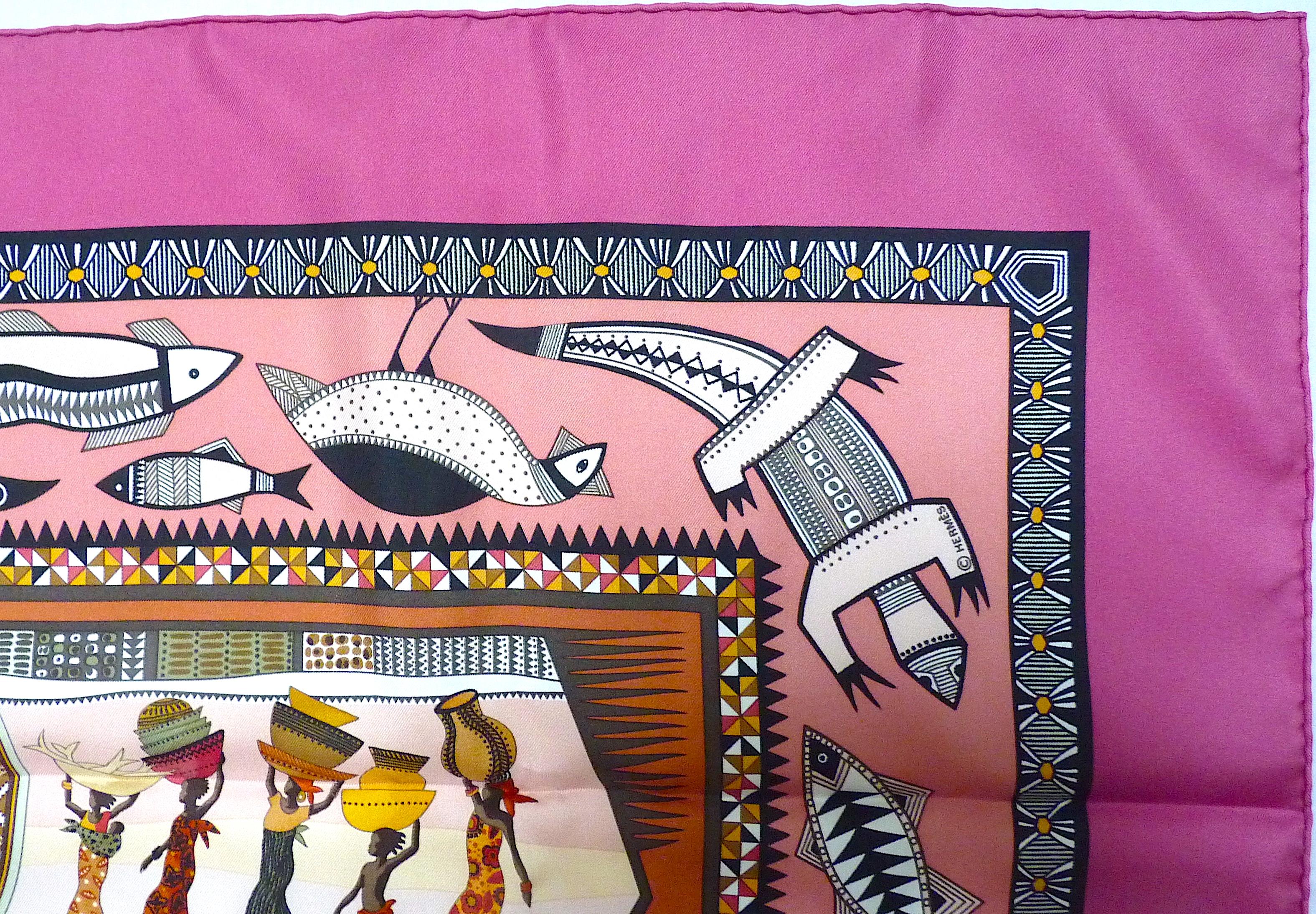 Women's or Men's HERMES Silk Scarf  