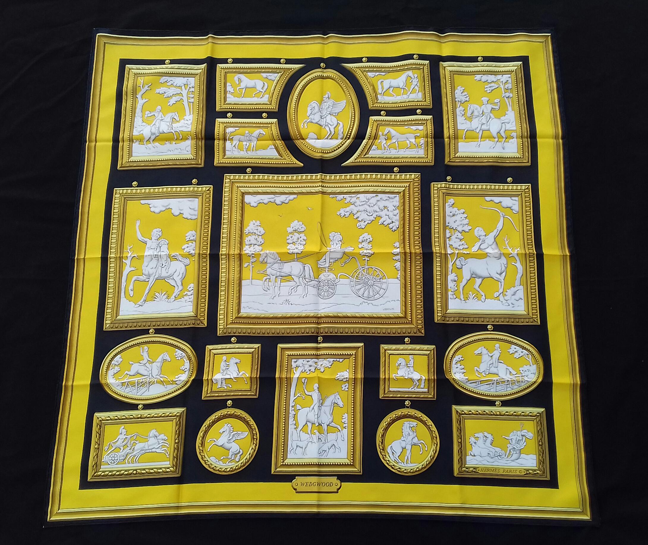 Gorgeous and Rare Authentic Hermès Scarf

Pattern: 