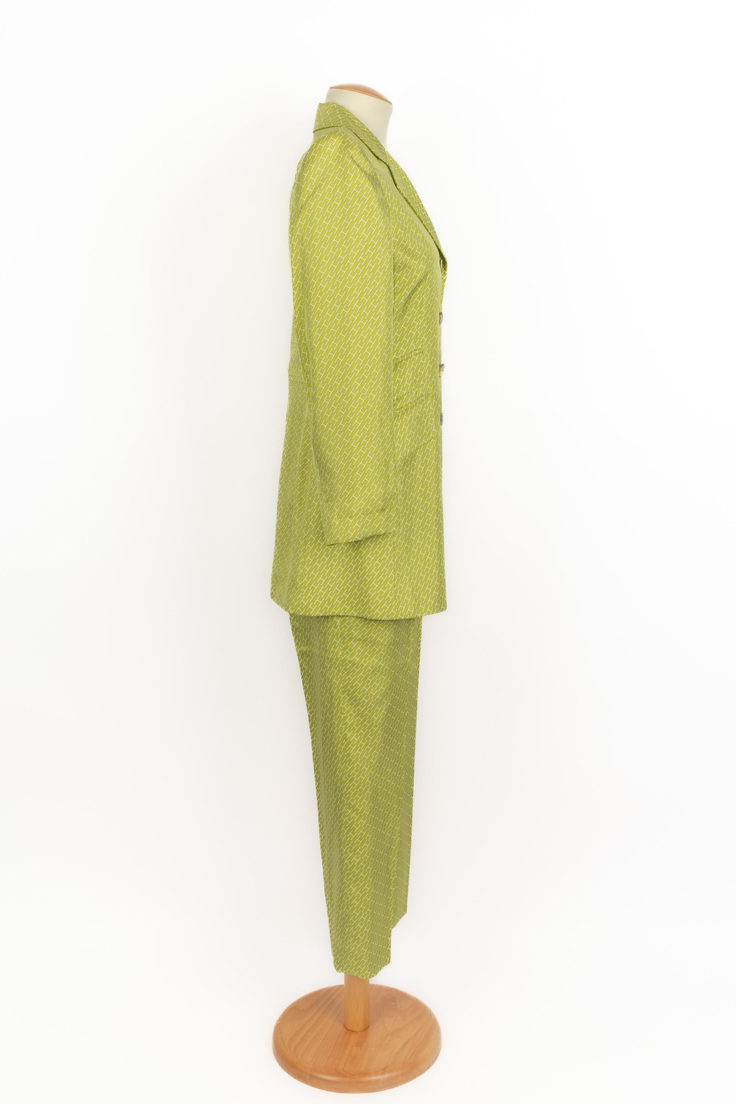 Hermes silk set 1990s For Sale 5