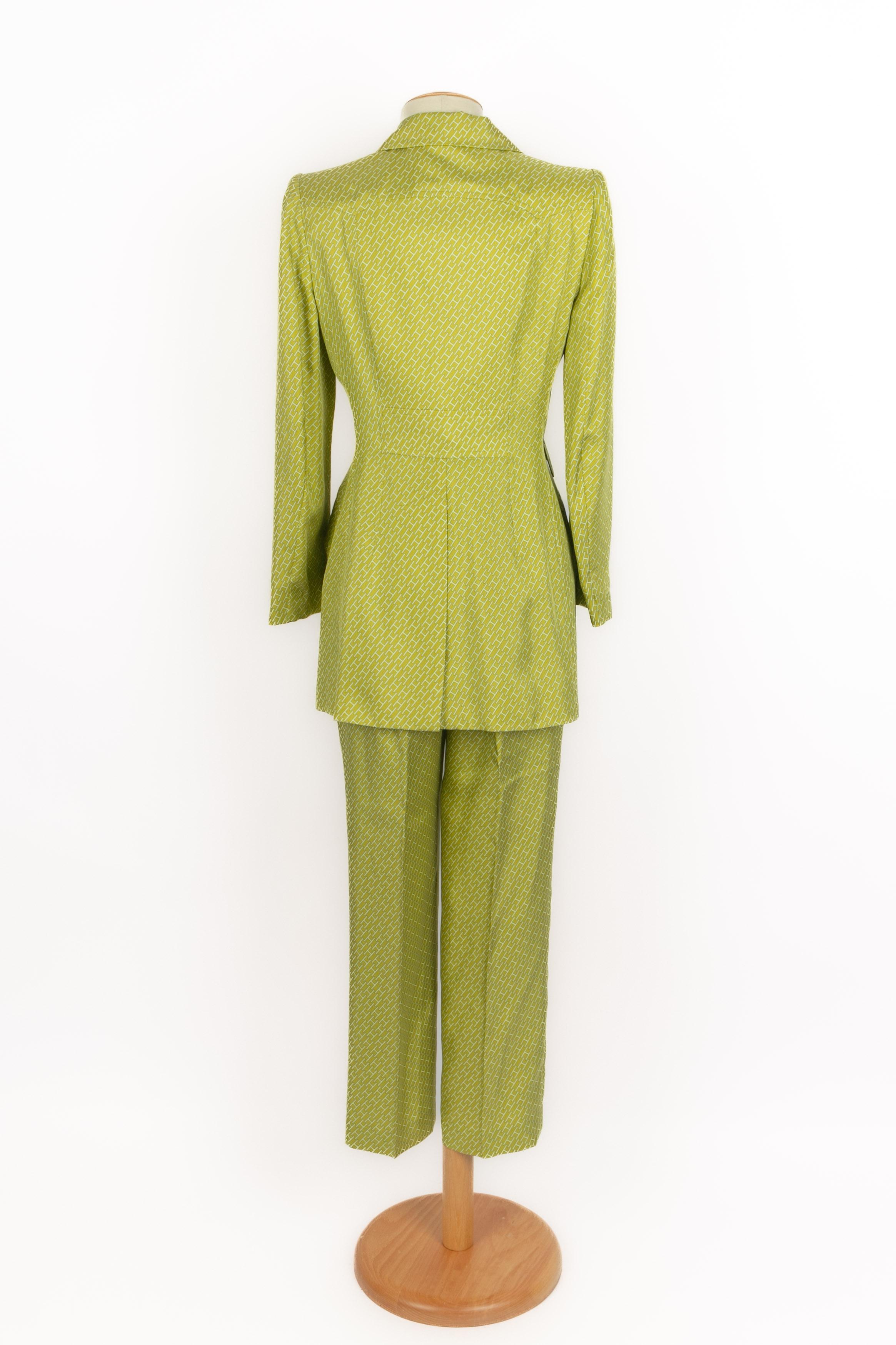 Hermes silk set 1990s For Sale 6