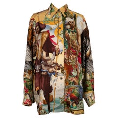 Hermes Silk Shirt Designed By Oliver Kermit