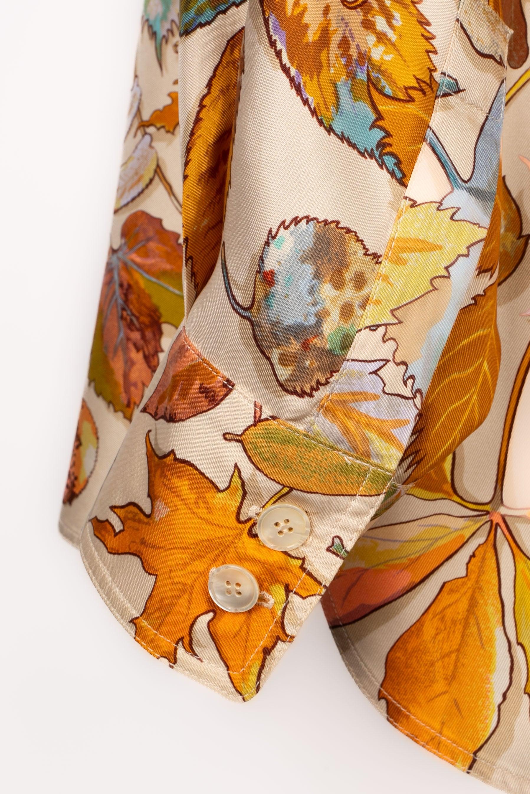 Camicia Hermès in seta 