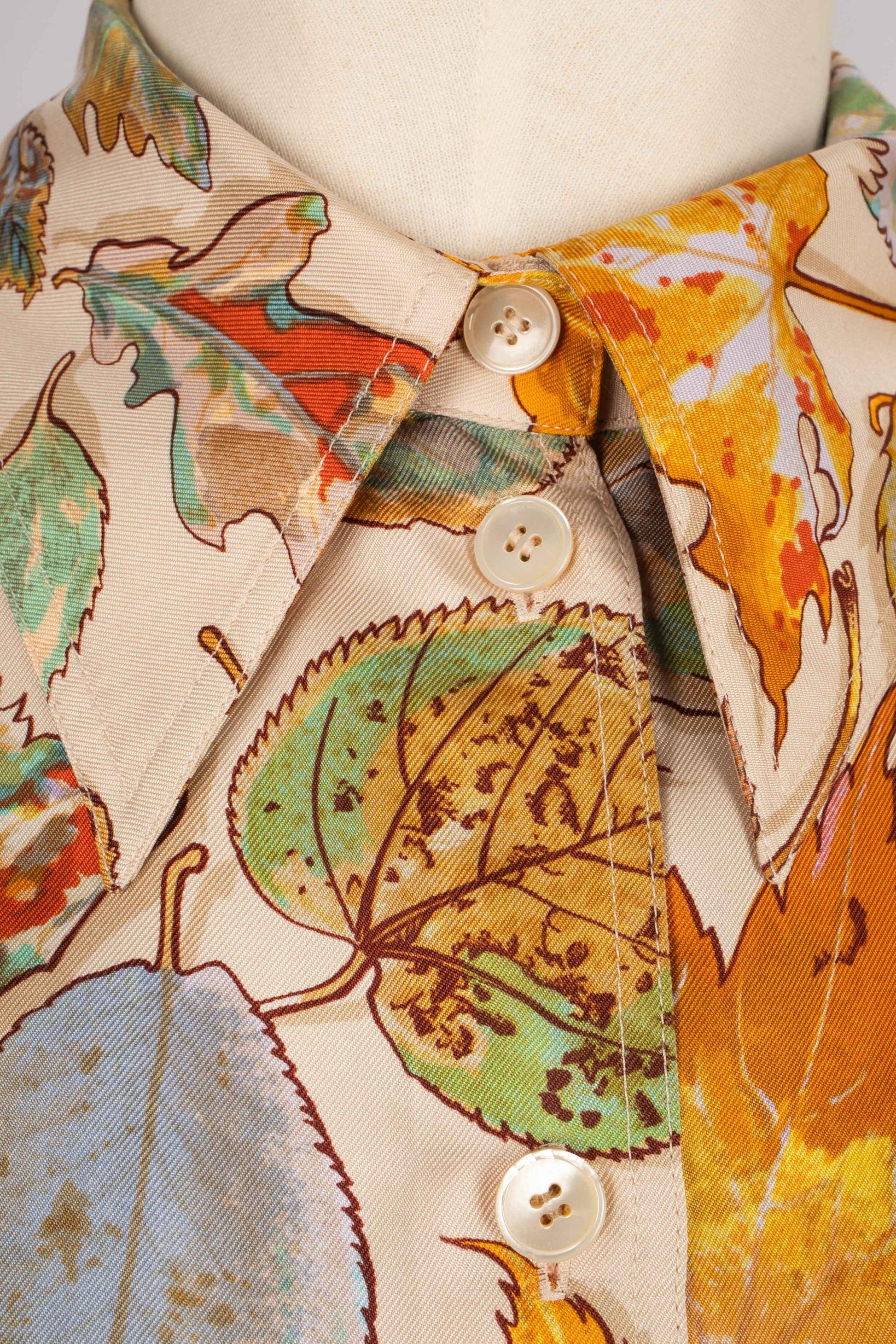 Camicia Hermès in seta 