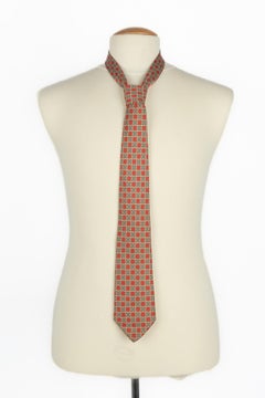 Cravate en soie Hermès