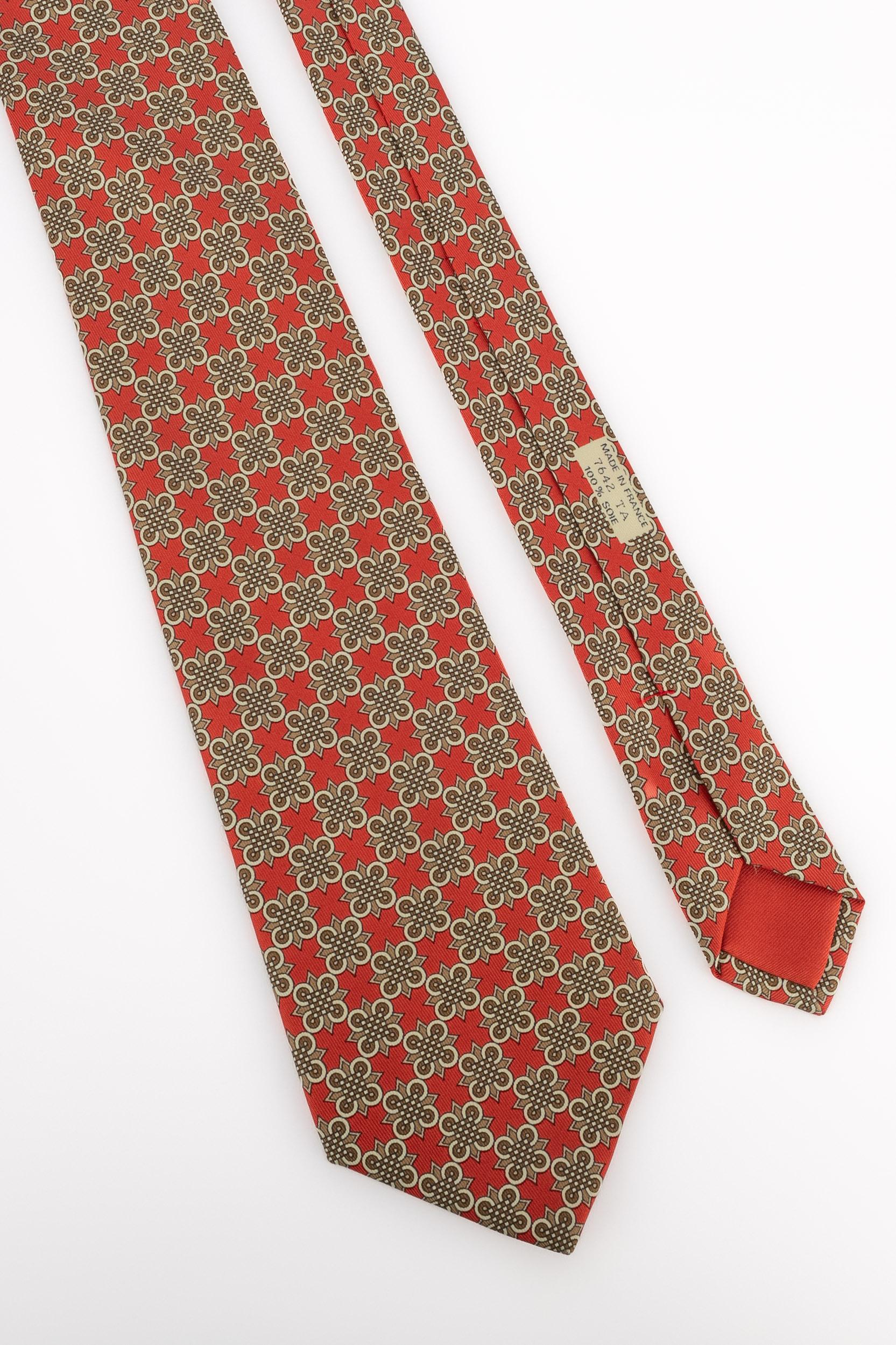 Hermès Seidenkrawatte Herren im Angebot