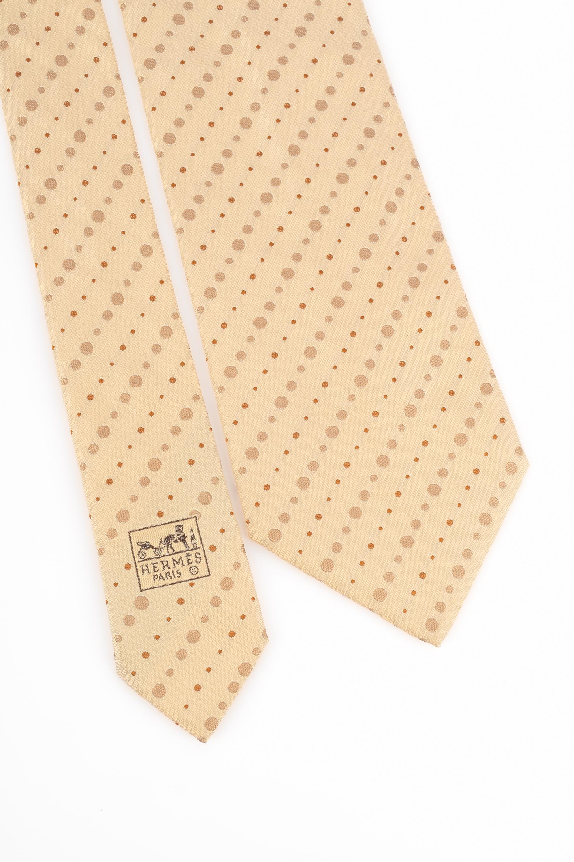 Men's Hermès silk tie For Sale