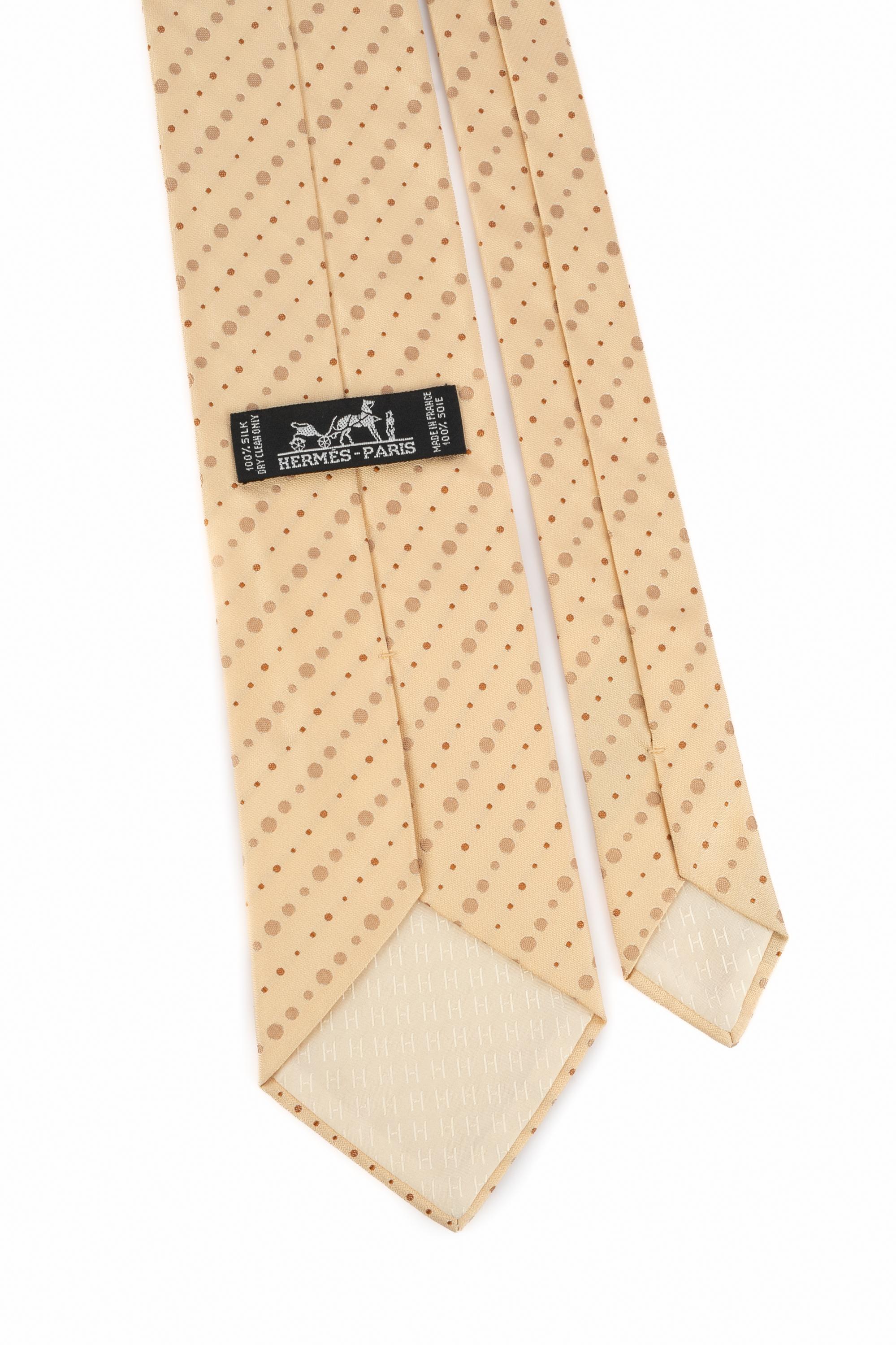 Hermès silk tie For Sale 1