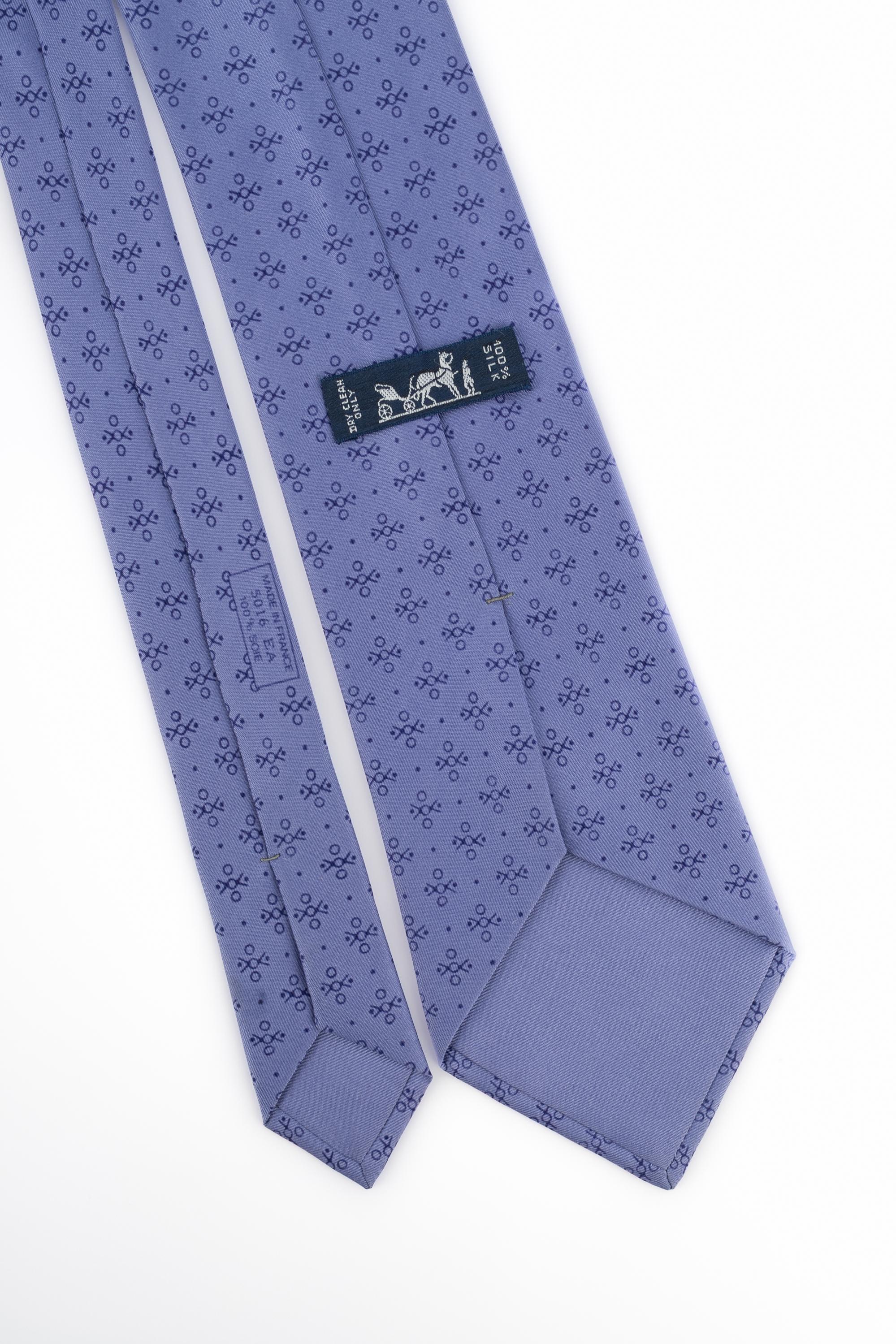 Hermès silk tie 1