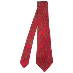 Hermes Silk Tie