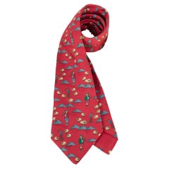 Corbata de seda Hermès