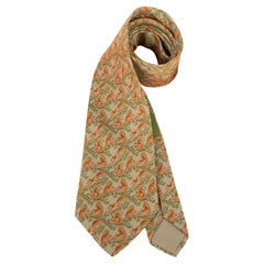 Hermès silk tie