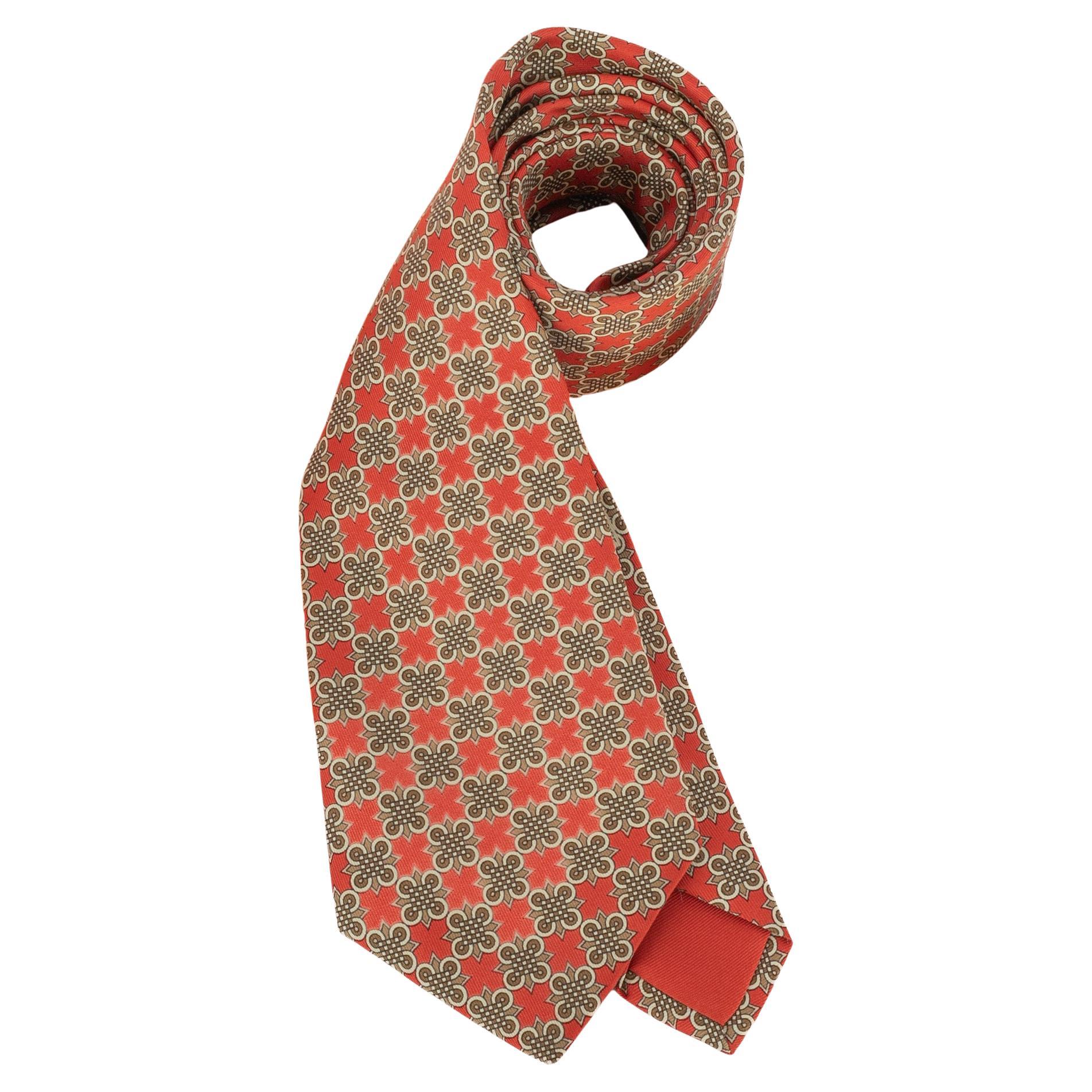 Cravatta di seta Hermès