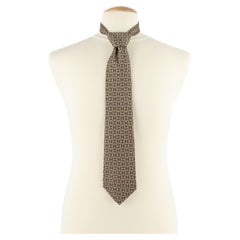Used Hermès silk tie