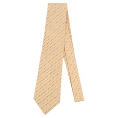 Used Hermès silk tie