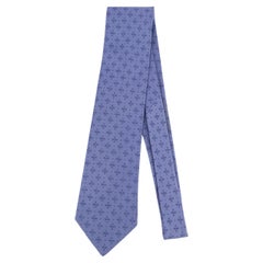 Used Hermès silk tie