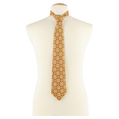 Used Hermès silk tie