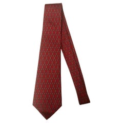 Hermès Silk Tie in Multicolour