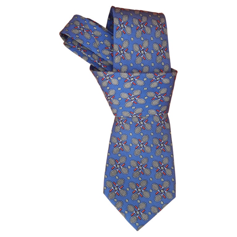 Tie Hermes - 140 For Sale on 1stDibs | hermes tie, hermes bow tie, hermes  cravate twill tie 8