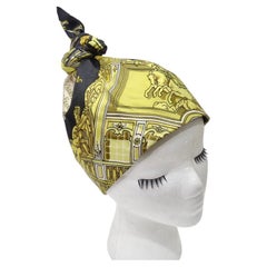 Retro Hermes Silk Turban