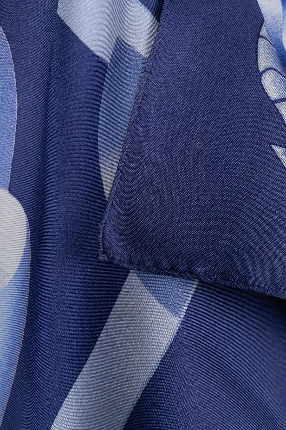 Hermès Foulard aus Seidenköper mit dem Titel 