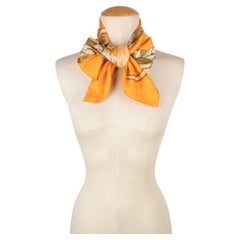 Hermès Silk Twill Foulard / Scarf, 1993