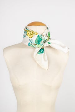 Hermès Silk Twill Foulard/Scarf 'Minerals', 1959