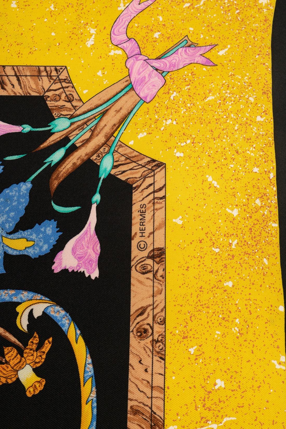 Women's Hermès Silk Twill Foulard / Scarf with 