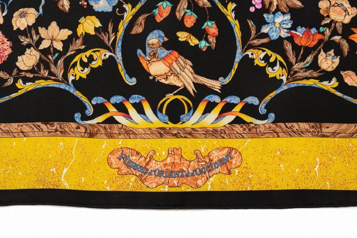 Hermès Silk Twill Foulard / Scarf with 