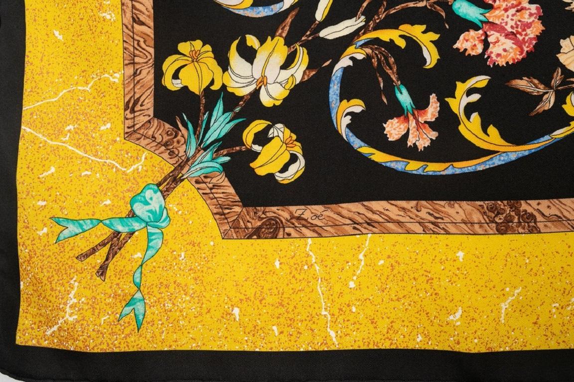 Hermès Silk Twill Foulard / Scarf with 